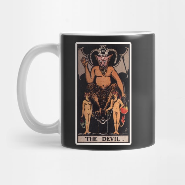 XV. The Devil Tarot Card by wildtribe